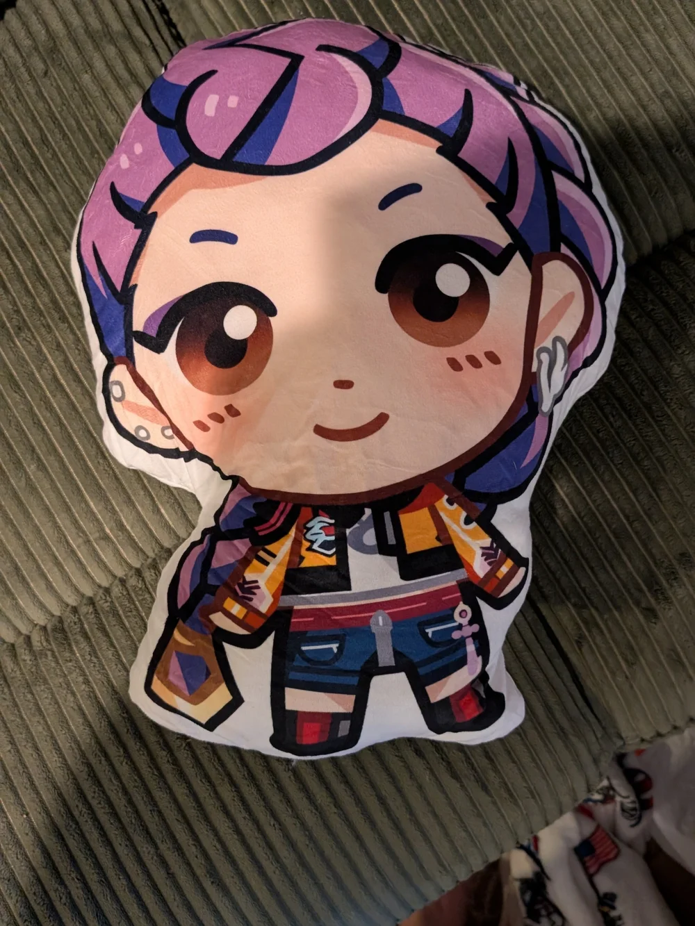 New K-pop Demon Hunters Rumi Pillow